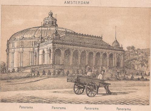 Amsterdam Panorama. Panorama. Panorame. Panorama 1883, Antiek en Kunst, Kunst | Etsen en Gravures, Ophalen of Verzenden