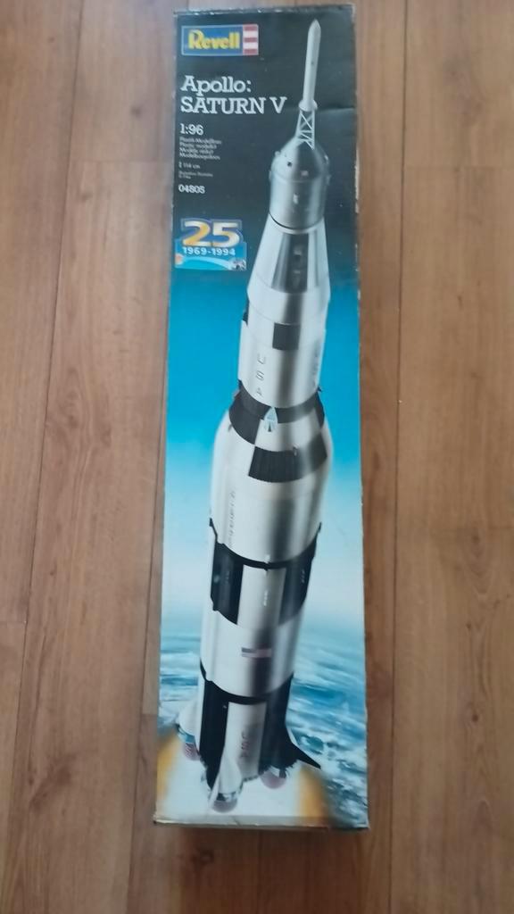 Revell Apollo Saturn V 1:96 Modelbouwpakket, Hobby en Vrije tijd, Modelbouw | Auto's en Voertuigen, Nieuw, Overige typen, Groter dan 1:32