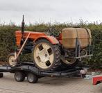 Fiat tractor fronthef basrijs veldspuit kappenspuit rijen, Ophalen, Glastuinbouw, Grondbewerking