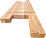 Douglas palen / balken  Geschaafd  14.5x14.5 cm - nr: TB40