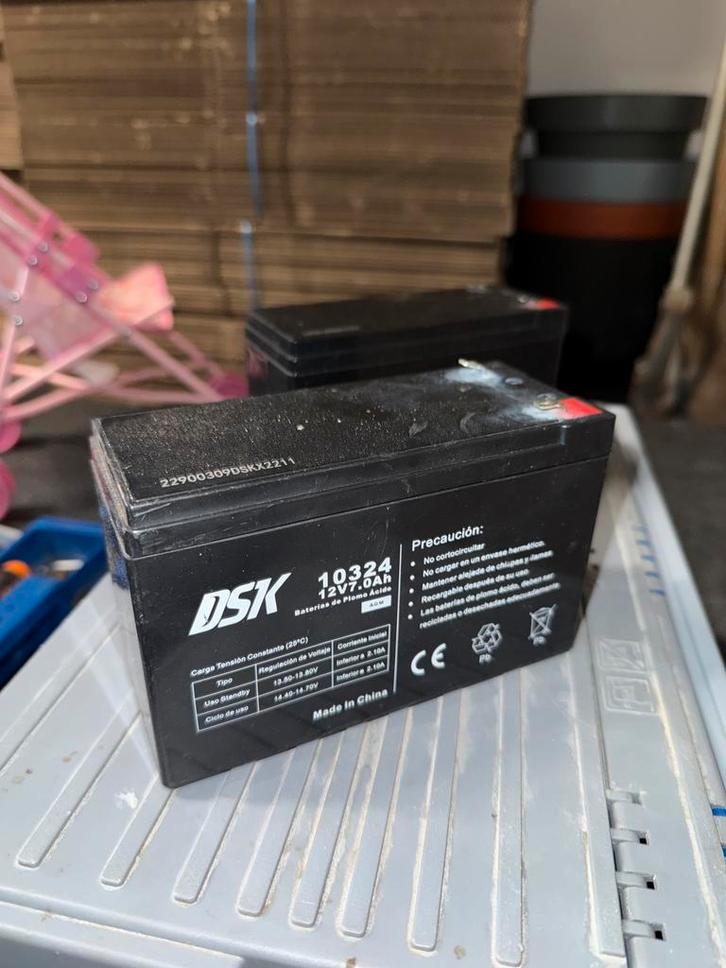 Compacte DSK Scooter Accu 12V 7Ah (10324), Auto-onderdelen, Accu's en Toebehoren, Universele onderdelen, Nieuw, Ophalen of Verzenden