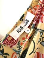 Diane von Furstenberg zijden silk bloem dessin jurk 34 CHCS, Geel, Nieuw, Ophalen of Verzenden, Maat 34 (XS) of kleiner