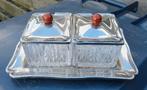 Confiture jam set art deco Wellner, Antiek en Kunst, Antiek | Glas en Kristal, Verzenden