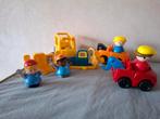Garage met 2 kraanwagentjes en bus, Kinderen en Baby's, Ophalen of Verzenden, Speelset