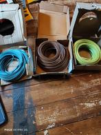 6mm installiedraad, bruin en groen Nieuw!, Ophalen of Verzenden, Zo goed als nieuw, Kabel of Snoer