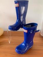 Hunter Regenlaarzen Blauw Maat 24 - Als Nieuw!, Kinderen en Baby's, Kinderkleding | Schoenen en Sokken, Ophalen of Verzenden, Zo goed als nieuw
