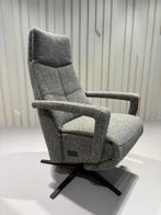 Montél relaxfauteuil met Accu - prachtige kleur groen., Ophalen of Verzenden, Zo goed als nieuw, Stof, 75 tot 100 cm