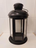 Ikea rotera lantaarn groot zwart en wit, Ophalen, 25 tot 50 cm, Nieuw, Metaal