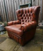 Chesterfield🇬🇧 original Muylaert,mancave jaren 80, Ophalen, Gebruikt, Retro,vintage,mancave industrieel,, Leer