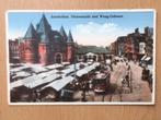 Amsterdam - 1933 - Nieuwmarkt met Waag-Gebouw, Verzenden, 1920 tot 1940, Gelopen, Noord-Holland