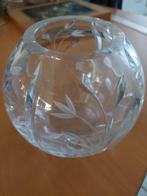 Glazen bolvaas, Huis en Inrichting, Woonaccessoires | Vazen, Overige kleuren, Ophalen of Verzenden, Minder dan 50 cm, Glas