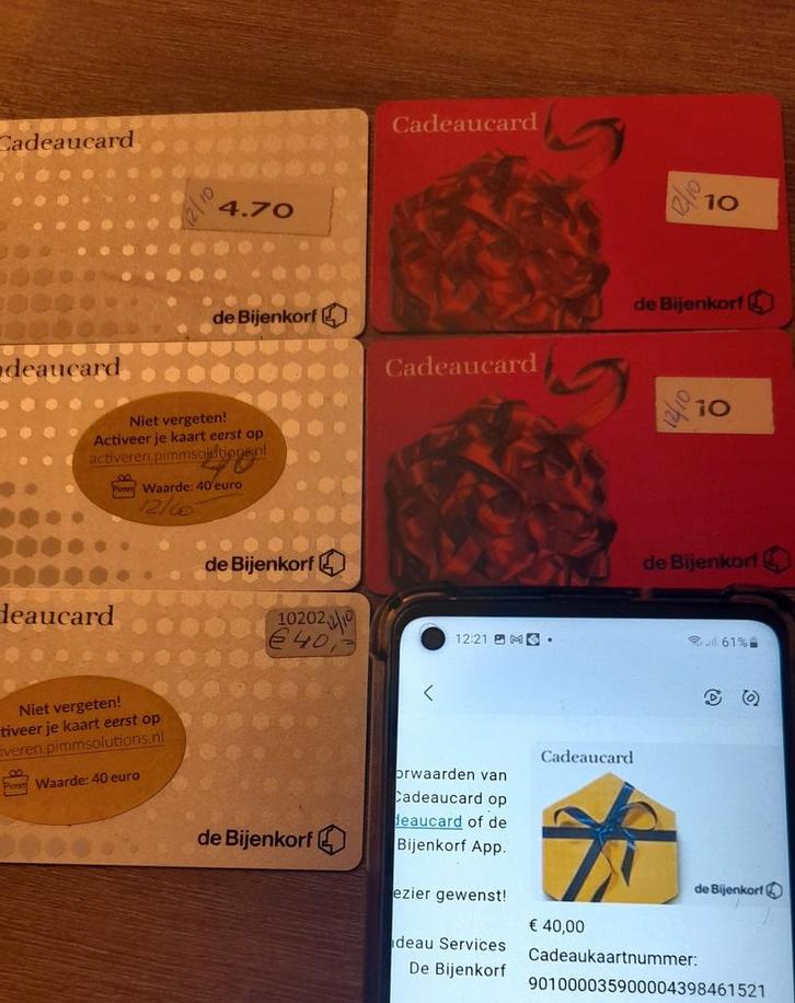 Cadeaubonnen, Tickets en Kaartjes, Kortingen en Cadeaubonnen, Eén persoon, Cadeaubon