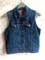 Levi bodywarmer gilet SHRUNKEN 90S VEST jeans spijkerstof XS, Ophalen of Verzenden, Zo goed als nieuw, Maat 34 (XS) of kleiner