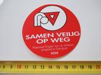 sticker ROVO Samen veilig op weg  Overijssel, Ophalen, Zo goed als nieuw