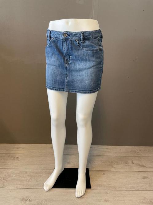 Korte spijker rok van Diesel maat 27 S 36, Kleding | Dames, Rokken, Gedragen, Maat 36 (S), Blauw, Boven de knie, Ophalen of Verzenden