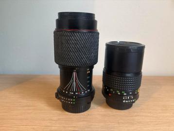 Minolta Lenzen: 135mm & 70-210mm beschikbaar voor biedingen