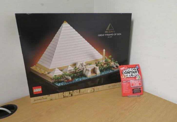 Grote Piramide van Gizeh 21058 GESEALD | Pawn Eindhoven, Kinderen en Baby's, Speelgoed | Duplo en Lego, Nieuw, Lego, Complete set