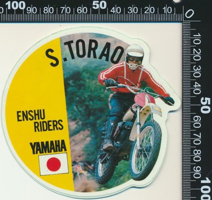 Sticker: S Torao - Enshu Riders - Yamaha, Ophalen of Verzenden, Zo goed als nieuw, Auto of Motor