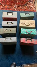 8 platen koffers, Ophalen, Gebruikt, Overige merken