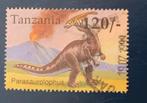 Tanzania pz parasaurolophus, Postzegels en Munten, Postzegels | Afrika, Verzenden, Tanzania, Gestempeld