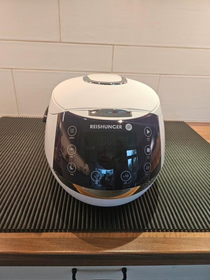 🍚 Reishunger Rijstkoker 1,5 liter, Witgoed en Apparatuur, Rijstkokers, Zo goed als nieuw, Vaatwasmachinebestendig, Ophalen of Verzenden
