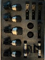 Devine drum microfoons met kabels, Muziek en Instrumenten, Ophalen of Verzenden, Zo goed als nieuw, Instrumentmicrofoon