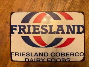 Metalen wandbord Coberco Friesland beschikbaar voor biedingen
