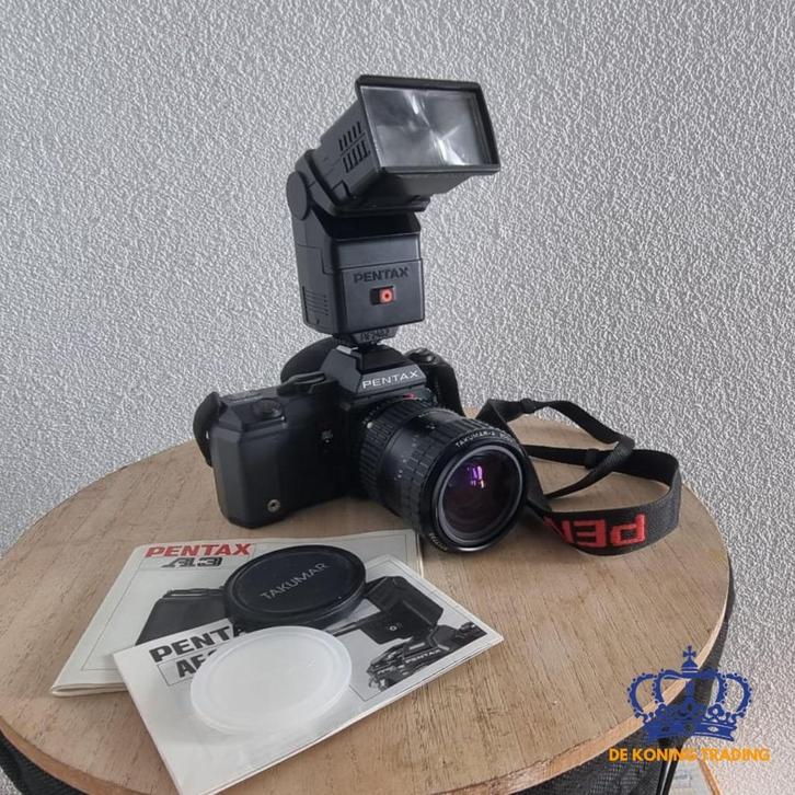 Pentax A3 Date Camera mooi set in zeer goede staat, Audio, Tv en Foto, Fotocamera's Analoog, Zo goed als nieuw, Spiegelreflex