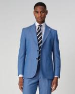 lichtblauw herenpak, Kleding | Heren, Kostuums en Colberts, Ophalen of Verzenden, Zo goed als nieuw, Maat 56/58 (XL), Blauw