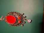 Ketting met hanger, Sieraden, Tassen en Uiterlijk, Broches, Ophalen of Verzenden, Zo goed als nieuw, Zilver, Overige materialen