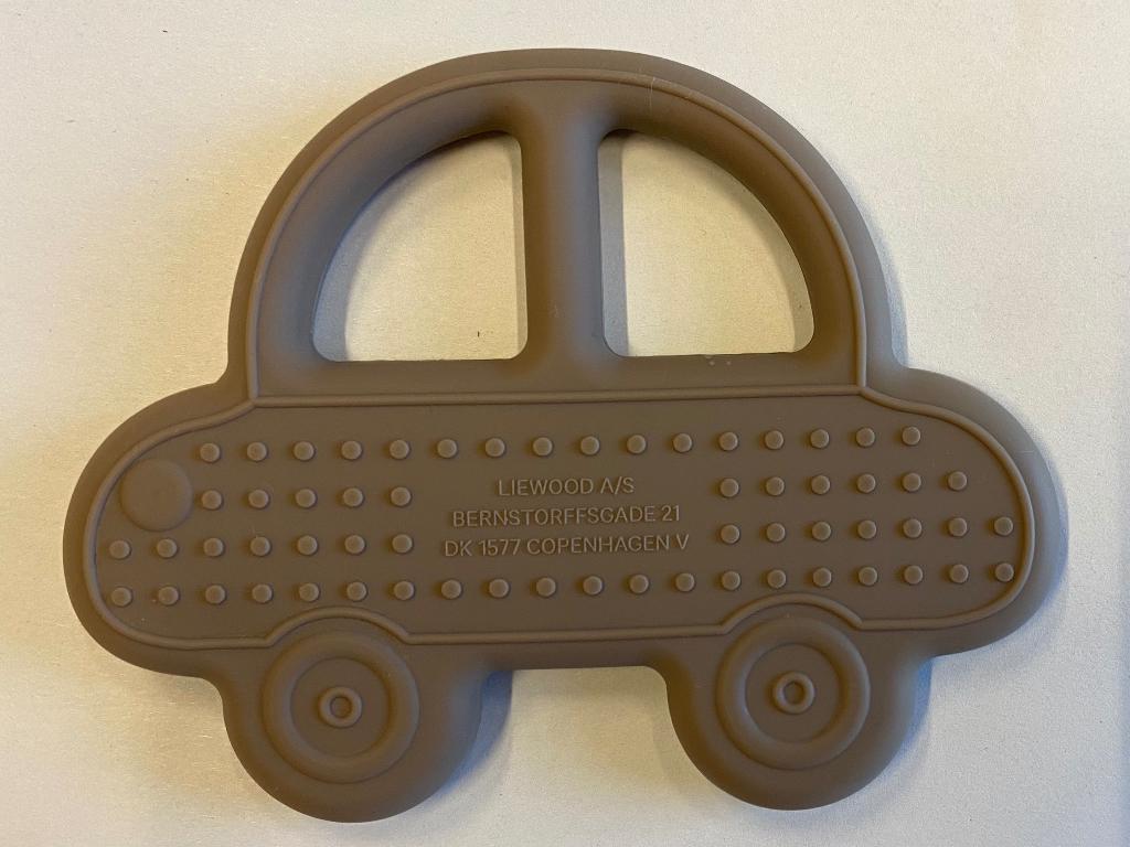 Liewood silicone bijtring auto, Ophalen of Verzenden, Zo goed als nieuw, Overige typen