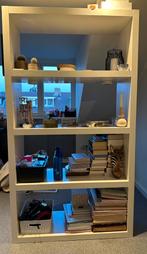 Witte kast, Huis en Inrichting, Kasten | Kledingkasten, Ophalen, Gebruikt, 100 tot 150 cm, 150 tot 200 cm