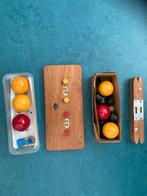 2 Biljart Keuen en Ballen Set 85 X 155 en 85 X 175, Sport en Fitness, Biljarten en Poolen, Ophalen, Gebruikt, Keu of Ballen