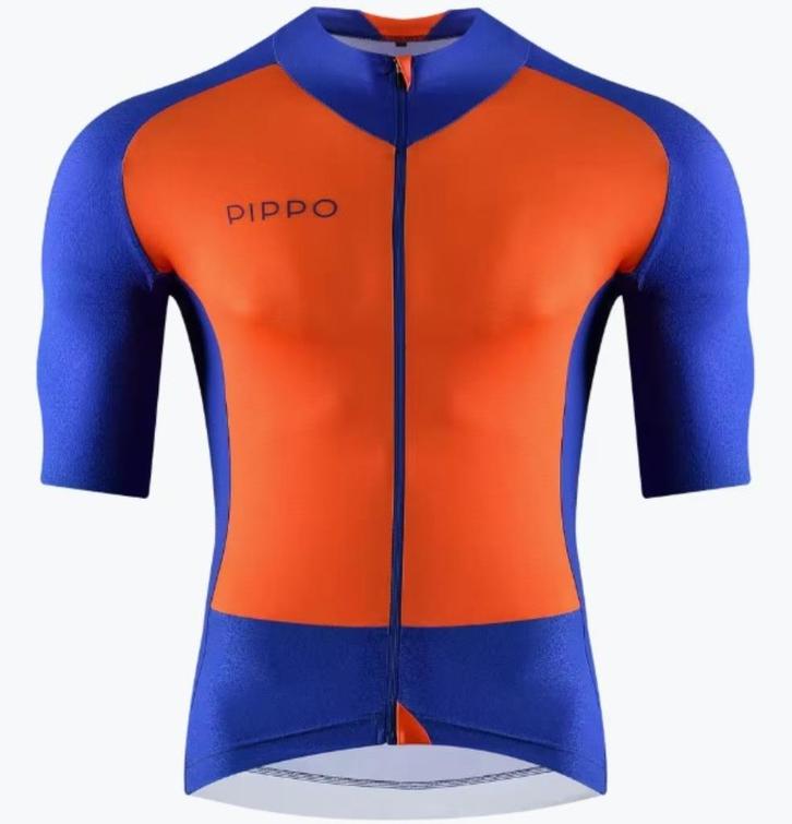 Fietsshirt Pippo Amsterdam Stelvio Heren maat S NIEUW, Fietsen en Brommers, Fietsaccessoires | Fietskleding, Nieuw, Heren, Bovenkleding
