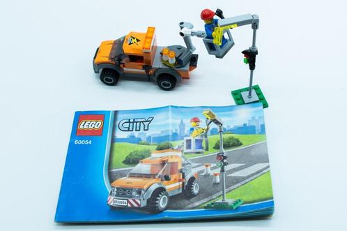 LEGO City Lantaarn Reparatietruck - 60054, Kinderen en Baby's, Speelgoed | Duplo en Lego, Zo goed als nieuw, Lego, Complete set