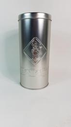 Bolletje rvs metaal beschuitblik. 23 cm. 7A12, Verzamelen, Blikken, Ophalen of Verzenden, Gebruikt, Koek(jes)