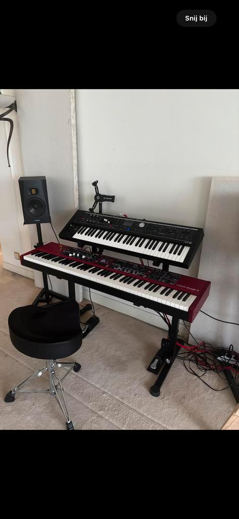 Roland V-Combo VR-09 - Zo goed als nieuw!, Muziek en Instrumenten, Keyboards, Zo goed als nieuw, 61 toetsen, Roland, Aanslaggevoelig