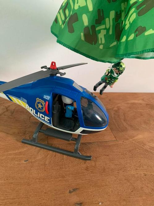 Playmobil helikopter (70569), Kinderen en Baby's, Speelgoed | Playmobil, Zo goed als nieuw, Ophalen