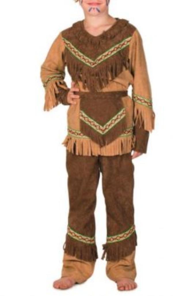 Leuk bruin/beige INDIAAN/INDIANEN/NATIVE AMERICAN pak 1, Kinderen en Baby's, Carnavalskleding en Verkleedspullen, Nieuw, Jongen of Meisje