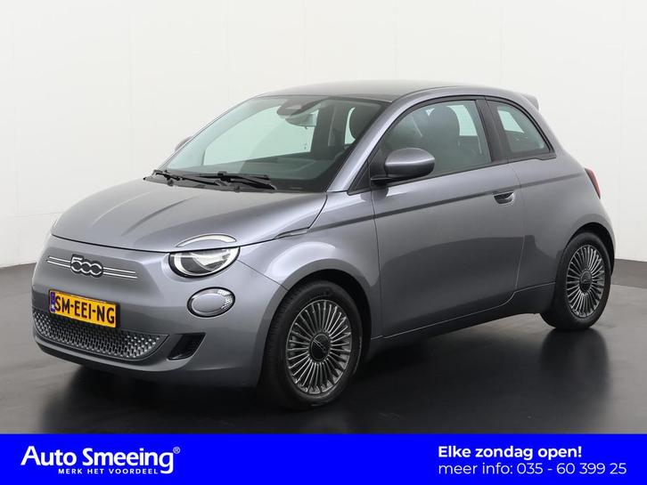 Fiat 500 Icon 42 kWh | Zondag Open!, Auto's, Fiat, Bedrijf, Te koop, ABS, Airbags, Airconditioning, Alarm, Android Auto, Apple Carplay
