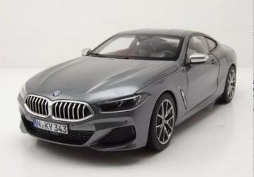 BMW M 850i grijs metallic 2018 1:18 LIMITED ED.NOREV 183287 beschikbaar voor biedingen