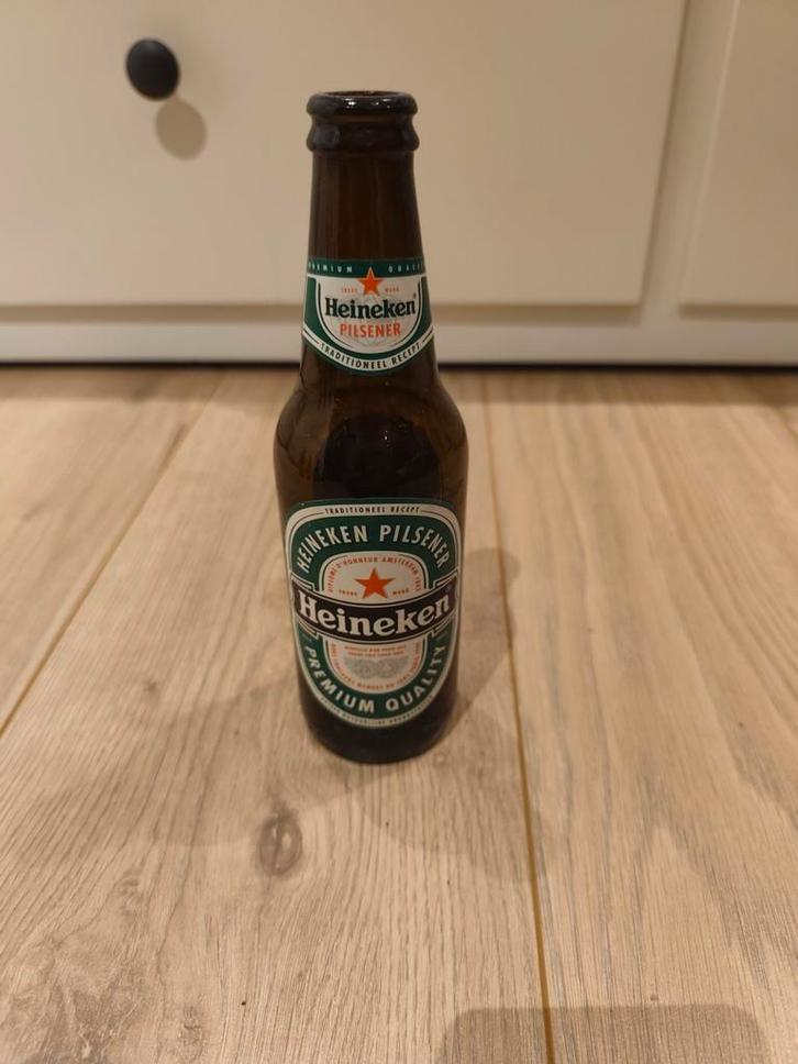 Oud Heineken flesje 30 cl - Oktober 2004, Verzamelen, Biermerken, Gebruikt, Flesje(s), Heineken, Ophalen