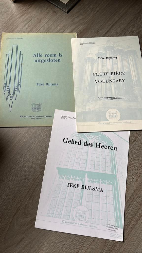 Bladmuziek Teke Bijlsma, Klavarskribo, Ophalen of Verzenden, Zo goed als nieuw, Artiest of Componist, Religie en Gospel