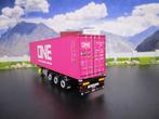 Wsi 04-2137 ONE 40FT Container & 03-1010 Container Chassis, Hobby en Vrije tijd, Modelauto's | 1:50, Ophalen, Nieuw, Bus of Vrachtwagen