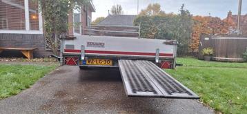 VERKOCHT Multitransporter 200x400 met rijplaten beschikbaar voor biedingen