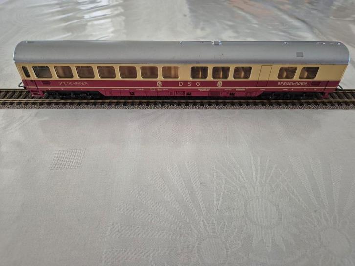 Lima DSG restauratie rijtuig, Hobby en Vrije tijd, Modeltreinen | H0, Gebruikt, Wagon, Gelijkstroom, Lima, Ophalen of Verzenden