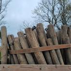 Circa 144 weide paaltjes / hoek paaltjes, Tuin en Terras, Ophalen of Verzenden, Minder dan 180 cm, Palen