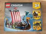 Lego 31132, 3 in 1 creator, viking set, Kinderen en Baby's, Speelgoed | Duplo en Lego, Ophalen of Verzenden, Nieuw, Complete set