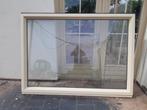 kozijn kunstof met dubbel glas, Doe-het-zelf en Verbouw, Kozijnen en Schuifpuien, Kunststof, Gebruikt, Raamkozijn, Inclusief glas