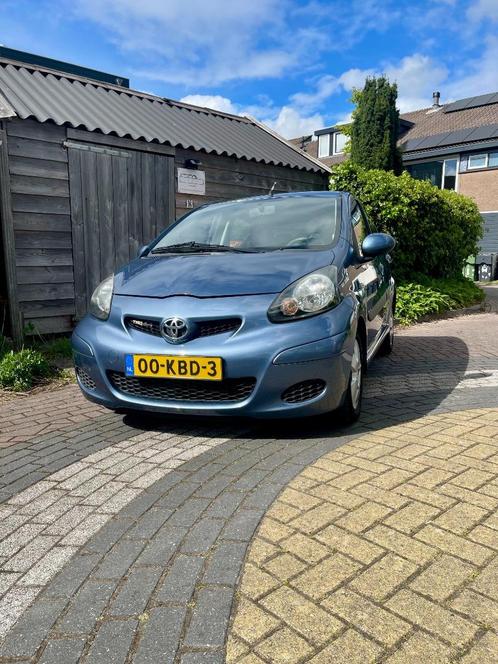 Toyota Aygo 1.0 12V Vvt-i 5DRS MMT 2009 Blauw, Auto's, Toyota, Bedrijf, Aygo, ABS, Airbags, Alarm, Bluetooth, Centrale vergrendeling